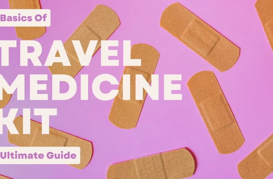 TRAVEL MEDICINE KIT – First 5 Could Save Your Life