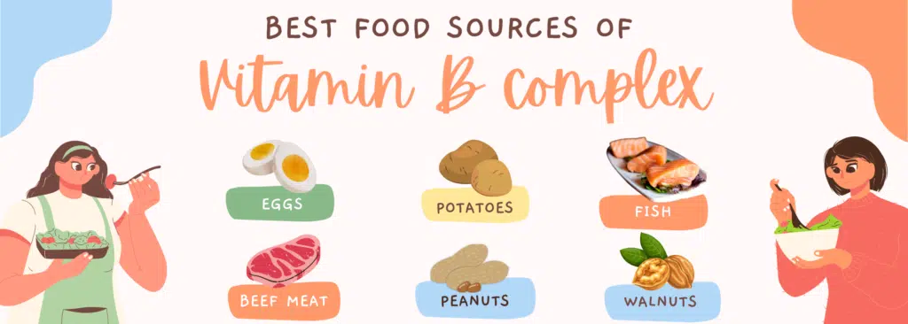 food sources of vitamin b complex